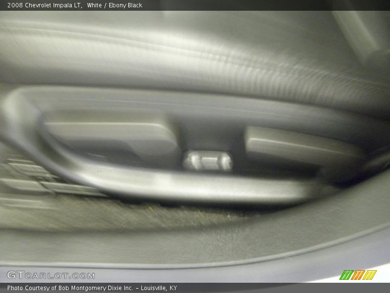 White / Ebony Black 2008 Chevrolet Impala LT