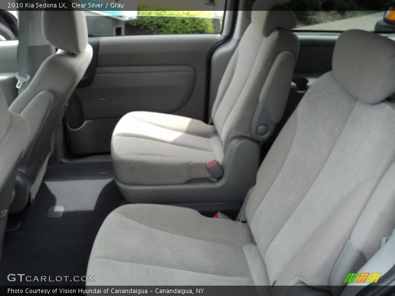 Clear Silver / Gray 2010 Kia Sedona LX