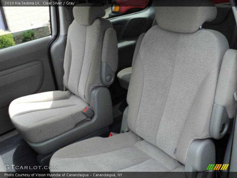 Clear Silver / Gray 2010 Kia Sedona LX
