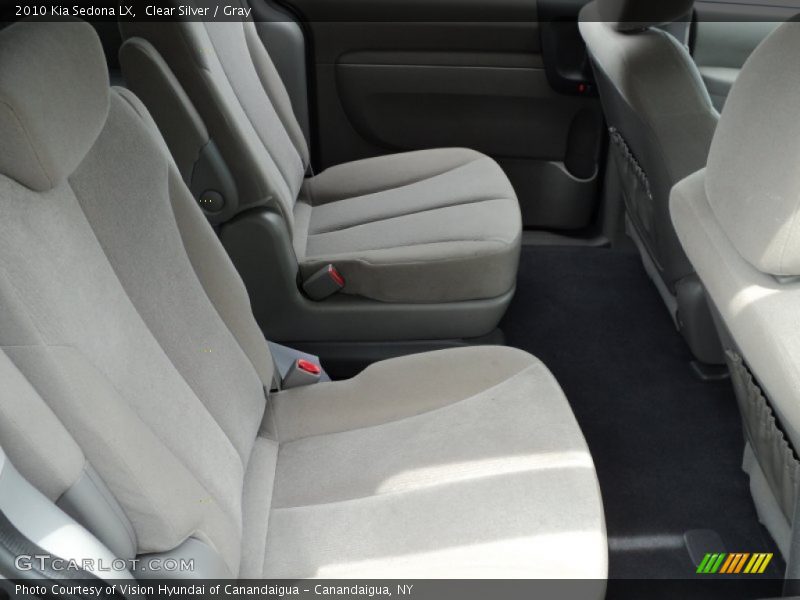 Clear Silver / Gray 2010 Kia Sedona LX