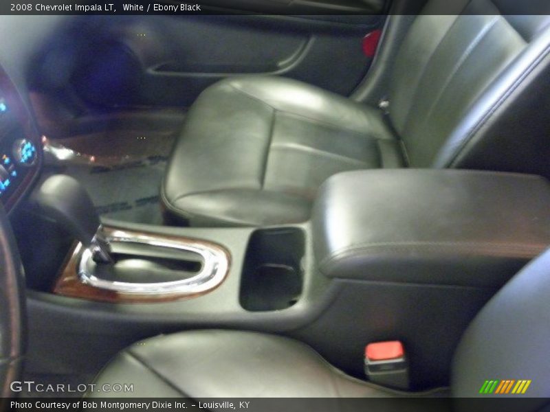 White / Ebony Black 2008 Chevrolet Impala LT