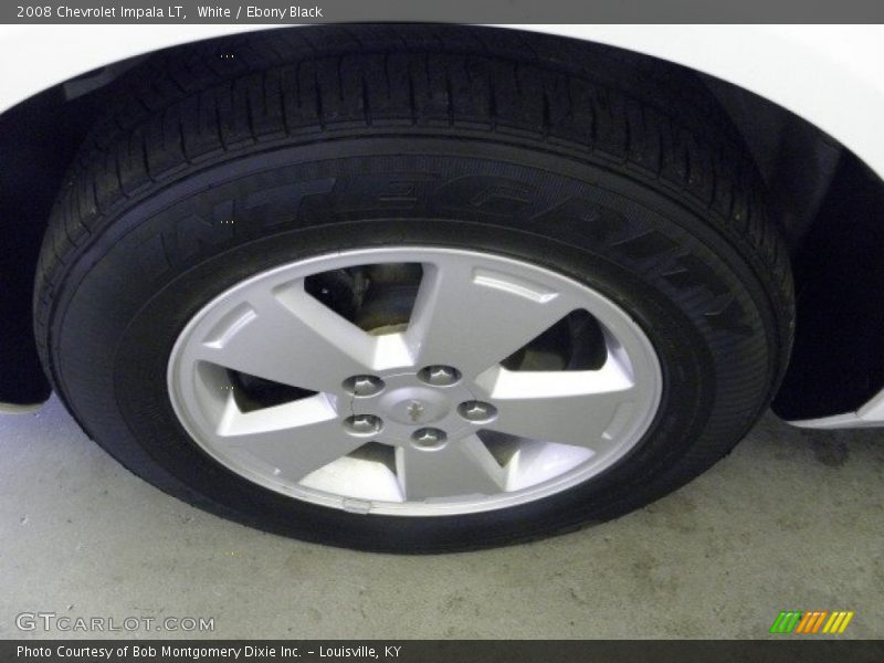 White / Ebony Black 2008 Chevrolet Impala LT