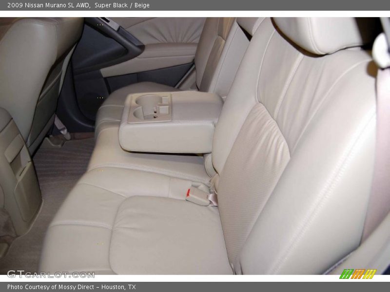 Super Black / Beige 2009 Nissan Murano SL AWD