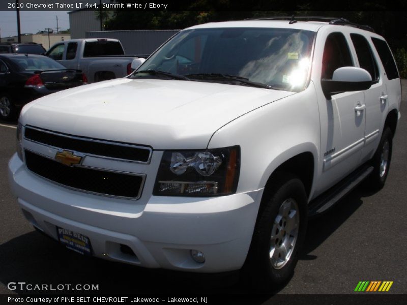 Summit White / Ebony 2010 Chevrolet Tahoe LT 4x4