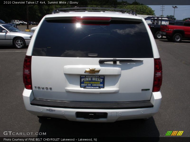 Summit White / Ebony 2010 Chevrolet Tahoe LT 4x4