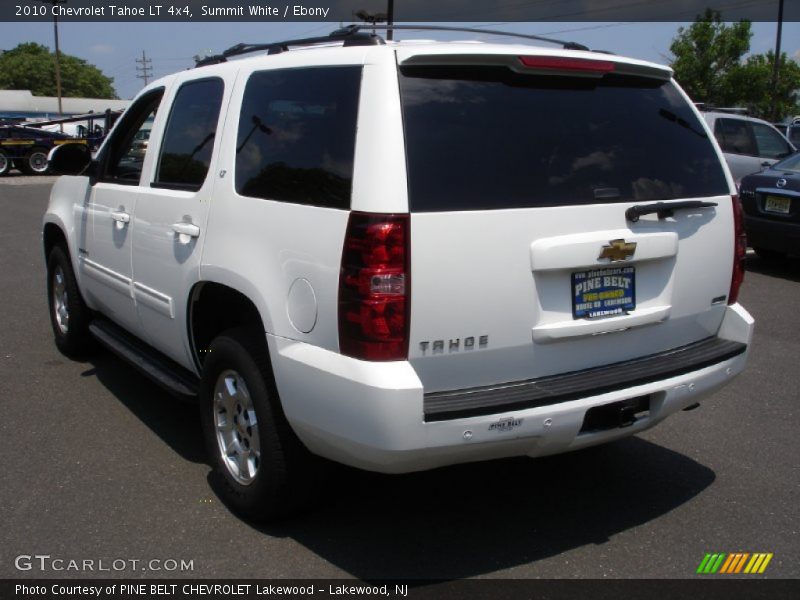 Summit White / Ebony 2010 Chevrolet Tahoe LT 4x4