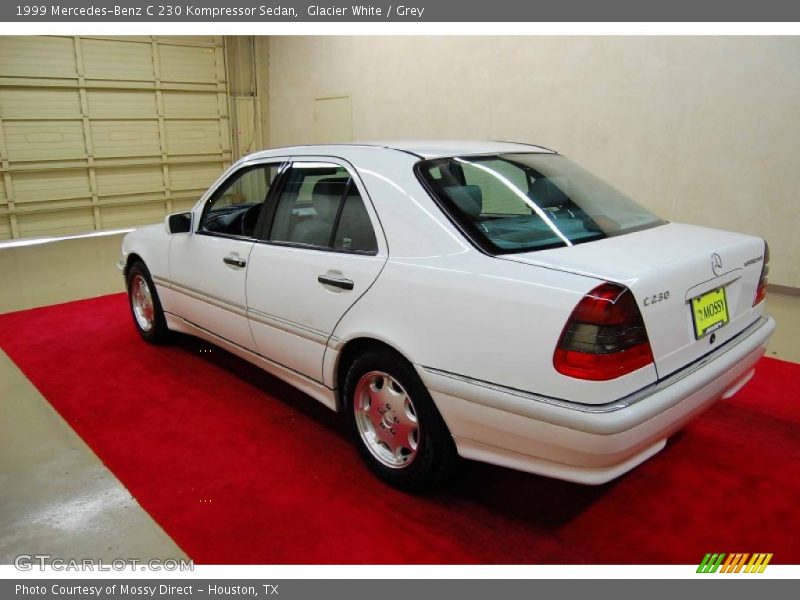 Glacier White / Grey 1999 Mercedes-Benz C 230 Kompressor Sedan