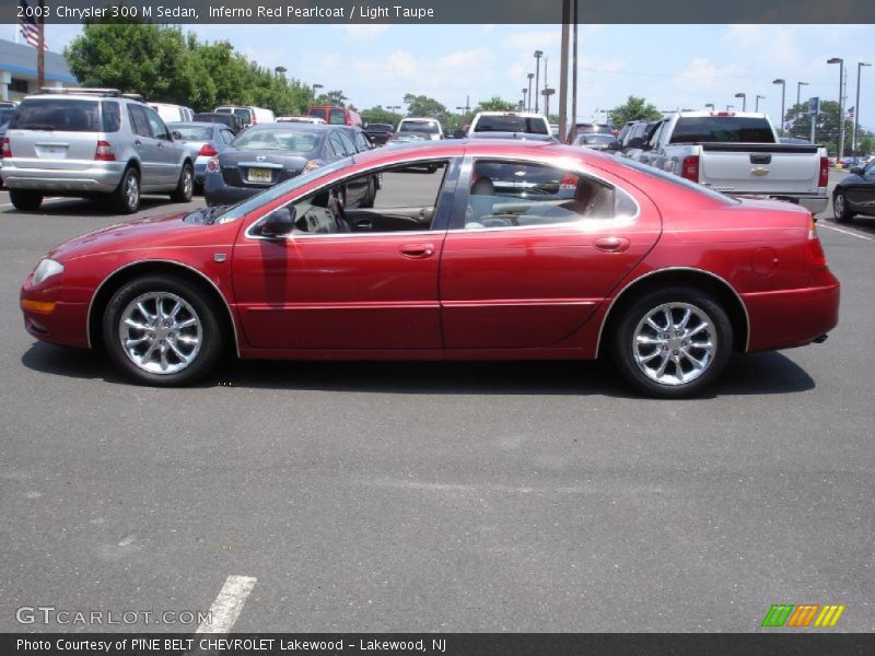  2003 300 M Sedan Inferno Red Pearlcoat