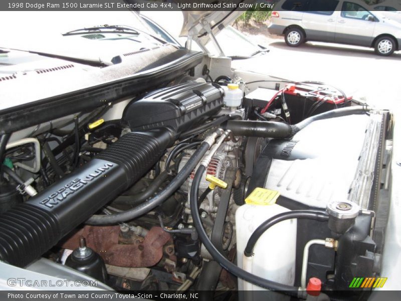  1998 Ram 1500 Laramie SLT Extended Cab 4x4 Engine - 5.2 Liter OHV 16-Valve V8