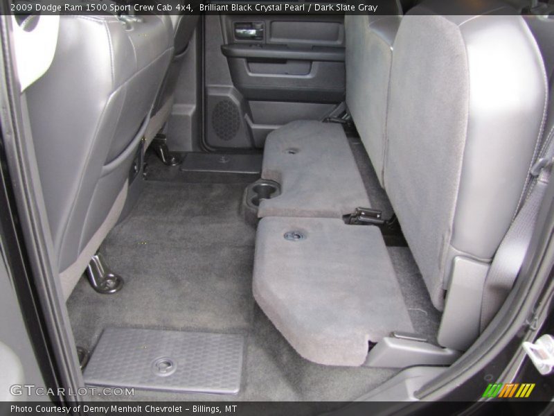 Brilliant Black Crystal Pearl / Dark Slate Gray 2009 Dodge Ram 1500 Sport Crew Cab 4x4