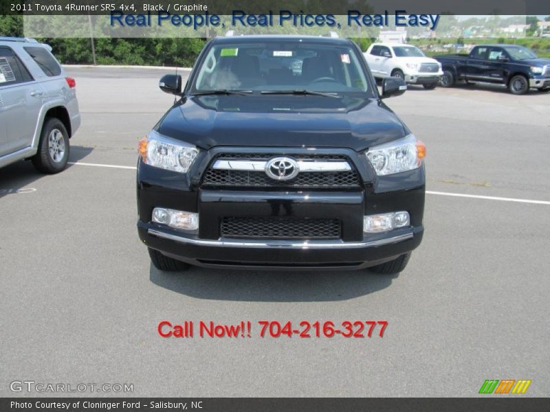 Black / Graphite 2011 Toyota 4Runner SR5 4x4