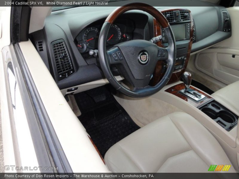 White Diamond Pearl / Light Neutral 2004 Cadillac SRX V6