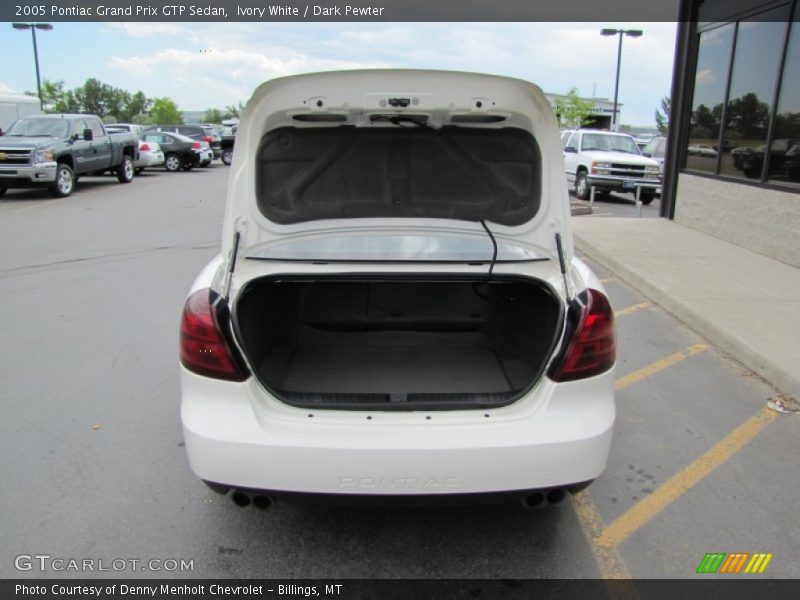 Ivory White / Dark Pewter 2005 Pontiac Grand Prix GTP Sedan