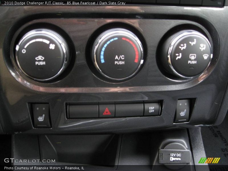 B5 Blue Pearlcoat / Dark Slate Gray 2010 Dodge Challenger R/T Classic
