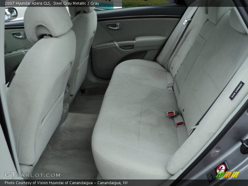 Steel Gray Metallic / Gray 2007 Hyundai Azera GLS