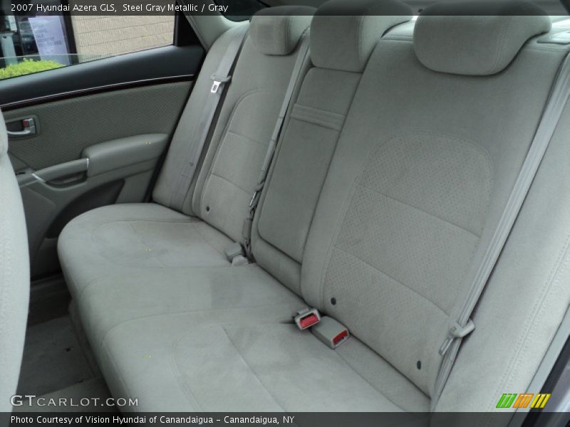 Steel Gray Metallic / Gray 2007 Hyundai Azera GLS