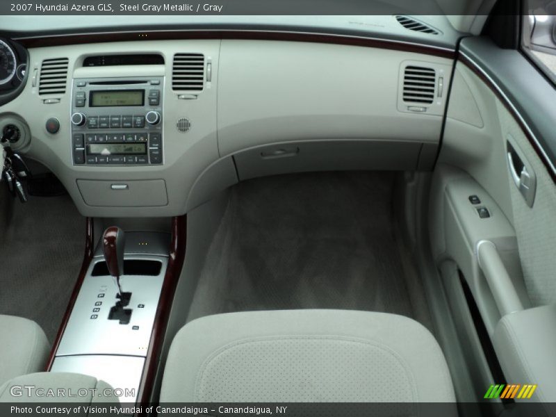 Steel Gray Metallic / Gray 2007 Hyundai Azera GLS