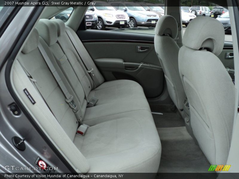 Steel Gray Metallic / Gray 2007 Hyundai Azera GLS