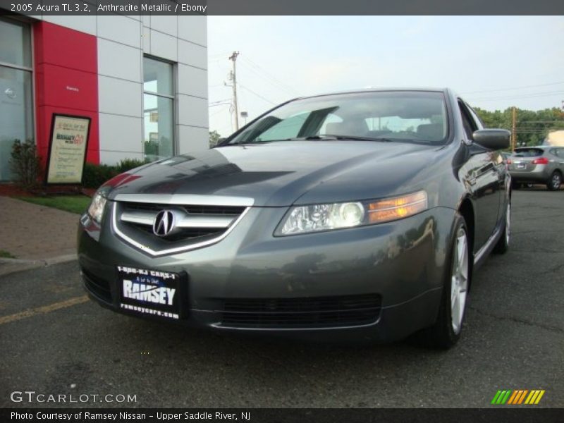 Anthracite Metallic / Ebony 2005 Acura TL 3.2