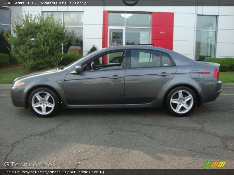 Anthracite Metallic / Ebony 2005 Acura TL 3.2
