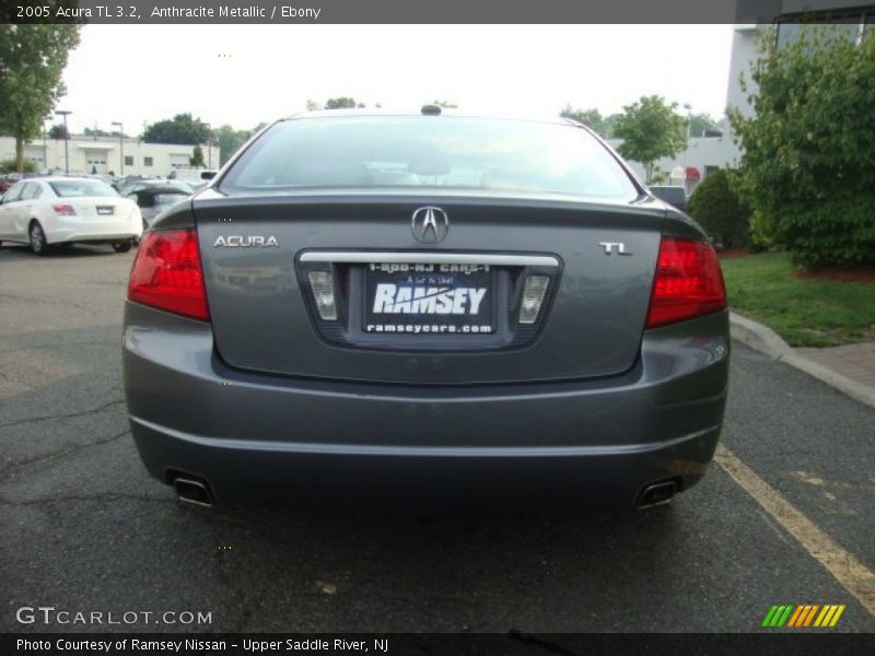 Anthracite Metallic / Ebony 2005 Acura TL 3.2