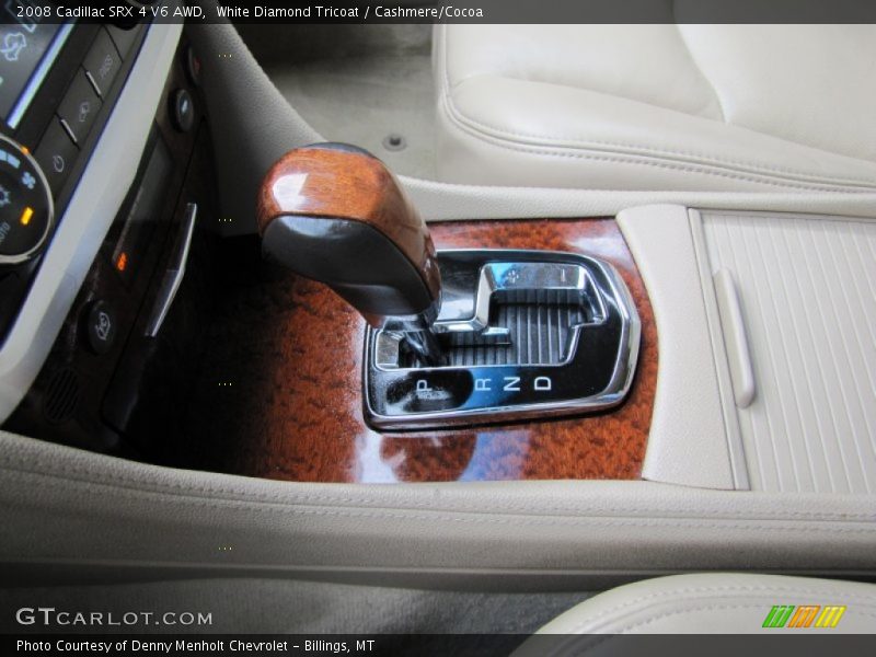 White Diamond Tricoat / Cashmere/Cocoa 2008 Cadillac SRX 4 V6 AWD