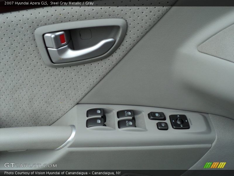 Steel Gray Metallic / Gray 2007 Hyundai Azera GLS