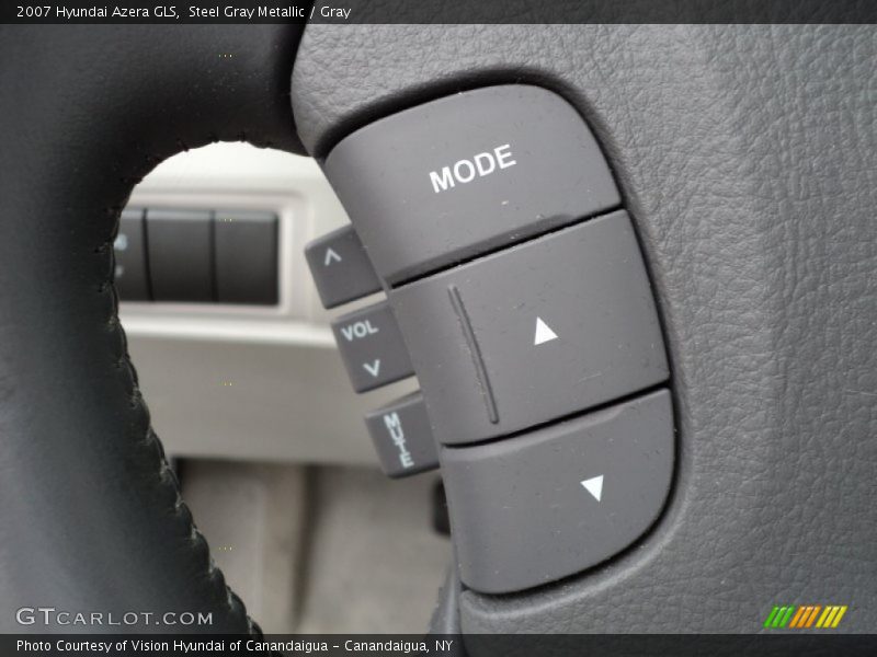 Steel Gray Metallic / Gray 2007 Hyundai Azera GLS