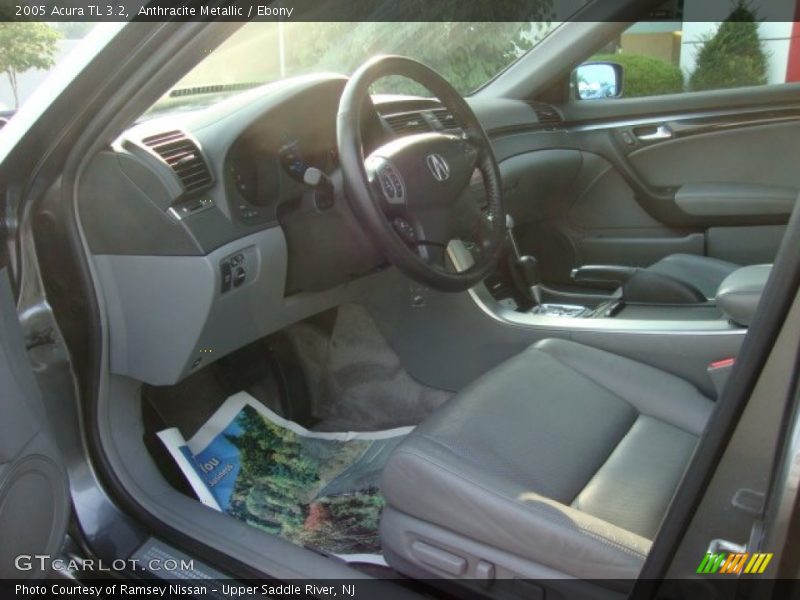 Anthracite Metallic / Ebony 2005 Acura TL 3.2