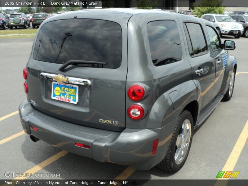 Dark Gray Metallic / Gray 2009 Chevrolet HHR LT