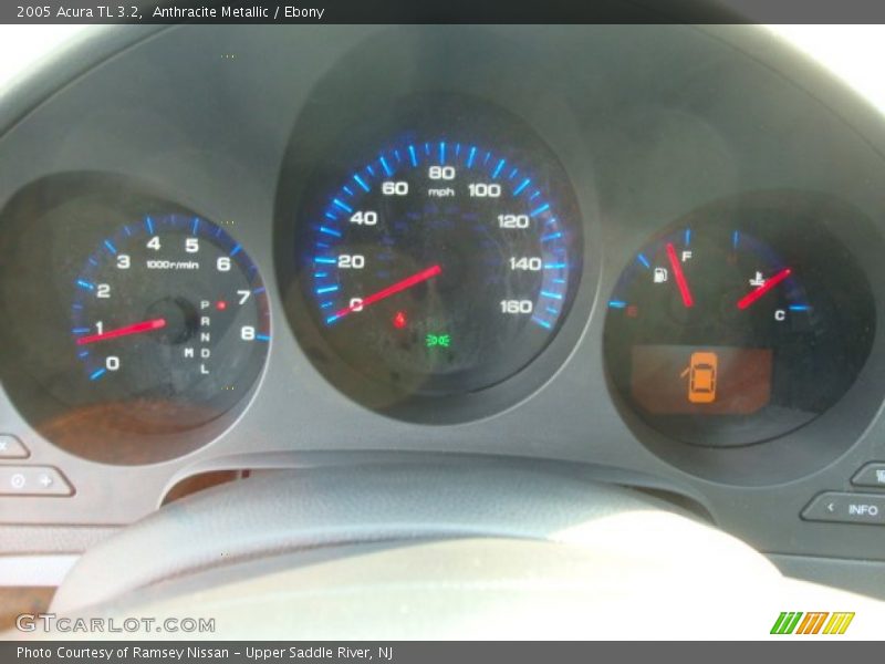 Anthracite Metallic / Ebony 2005 Acura TL 3.2