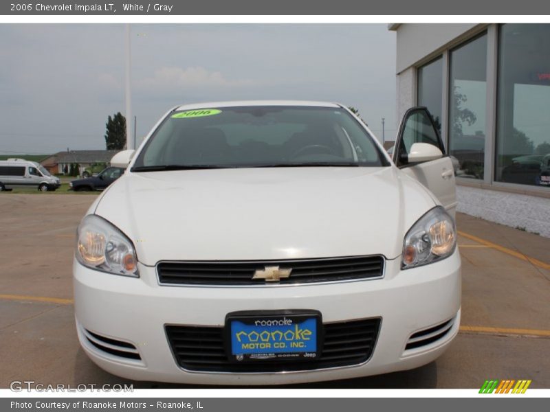 White / Gray 2006 Chevrolet Impala LT