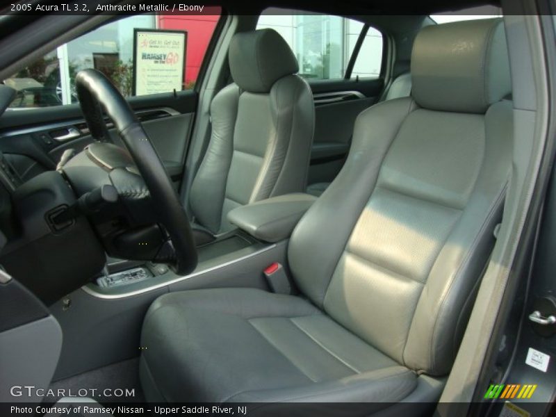 Anthracite Metallic / Ebony 2005 Acura TL 3.2