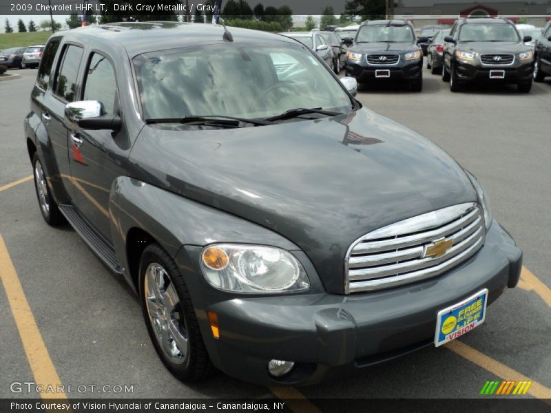 Dark Gray Metallic / Gray 2009 Chevrolet HHR LT