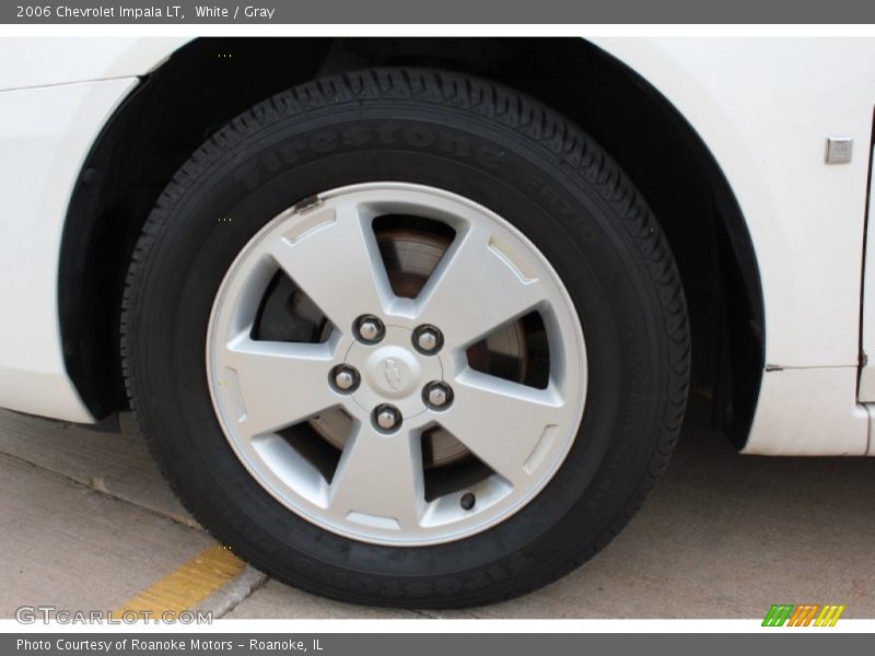 White / Gray 2006 Chevrolet Impala LT