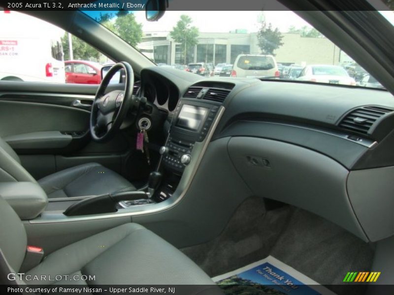 Anthracite Metallic / Ebony 2005 Acura TL 3.2