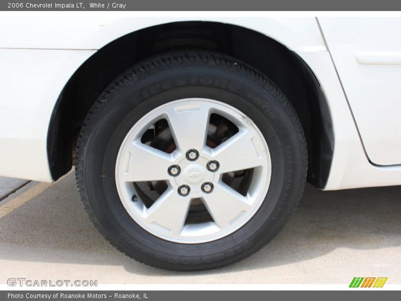White / Gray 2006 Chevrolet Impala LT