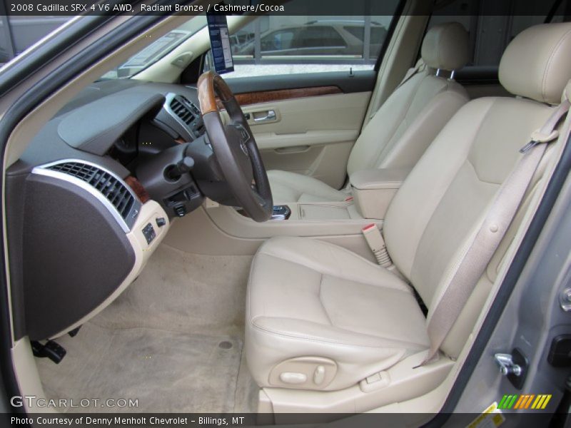 Radiant Bronze / Cashmere/Cocoa 2008 Cadillac SRX 4 V6 AWD