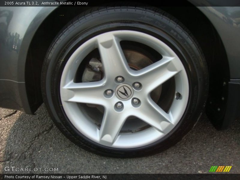 Anthracite Metallic / Ebony 2005 Acura TL 3.2