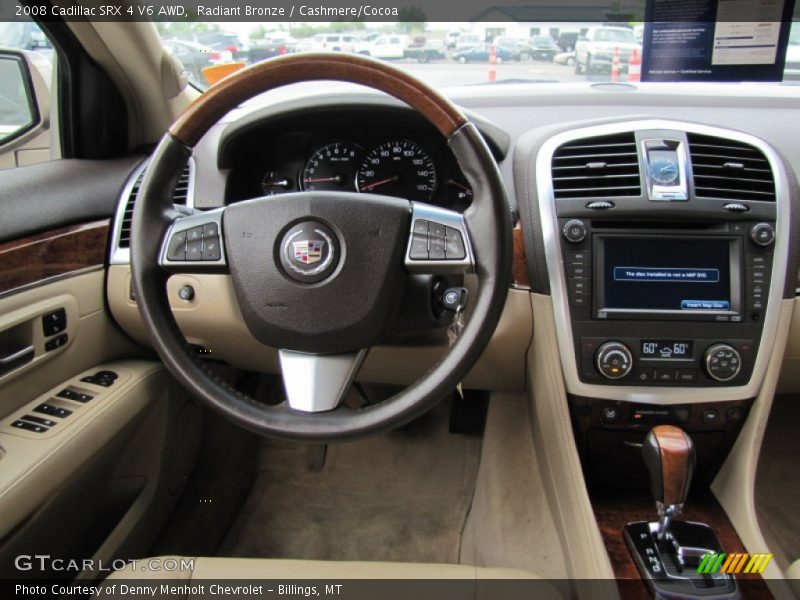 Radiant Bronze / Cashmere/Cocoa 2008 Cadillac SRX 4 V6 AWD