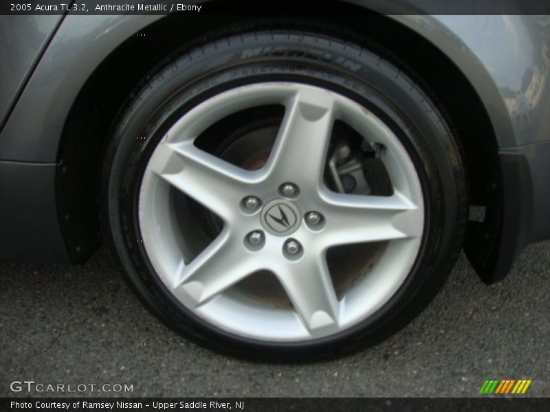 Anthracite Metallic / Ebony 2005 Acura TL 3.2
