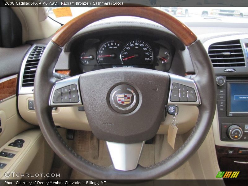 Radiant Bronze / Cashmere/Cocoa 2008 Cadillac SRX 4 V6 AWD