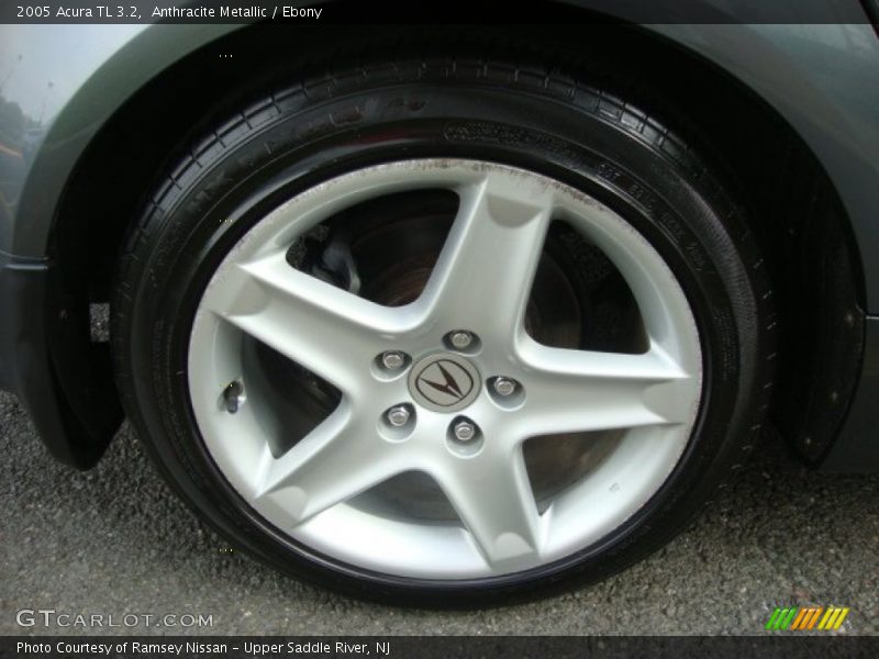 Anthracite Metallic / Ebony 2005 Acura TL 3.2