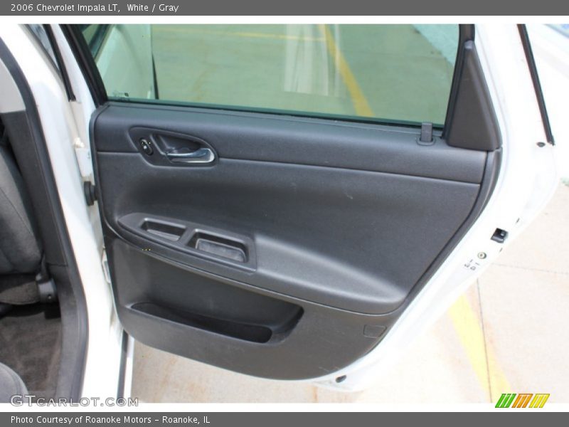 White / Gray 2006 Chevrolet Impala LT