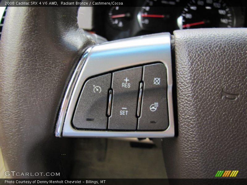 Radiant Bronze / Cashmere/Cocoa 2008 Cadillac SRX 4 V6 AWD