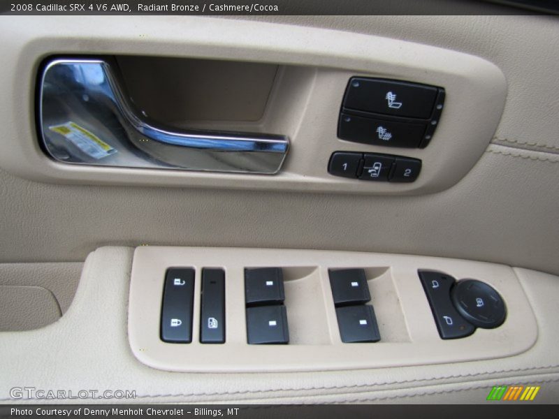 Radiant Bronze / Cashmere/Cocoa 2008 Cadillac SRX 4 V6 AWD