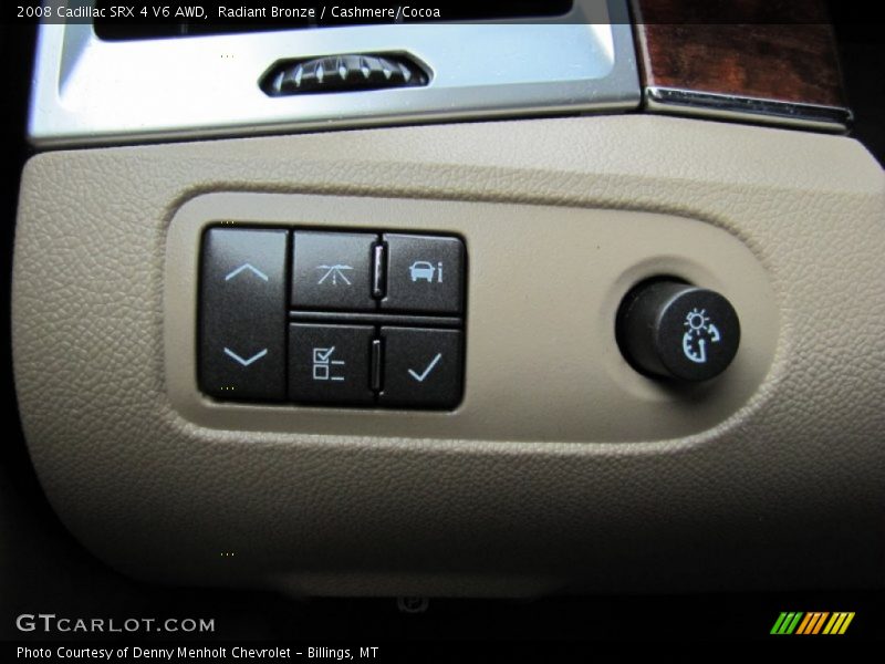 Radiant Bronze / Cashmere/Cocoa 2008 Cadillac SRX 4 V6 AWD
