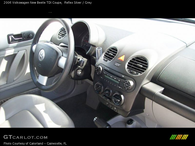 Reflex Silver / Grey 2006 Volkswagen New Beetle TDI Coupe