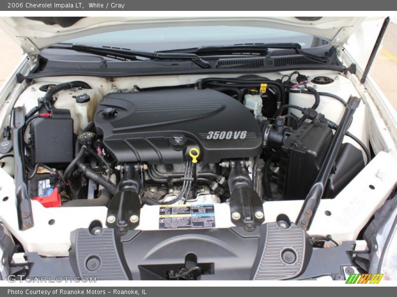 White / Gray 2006 Chevrolet Impala LT