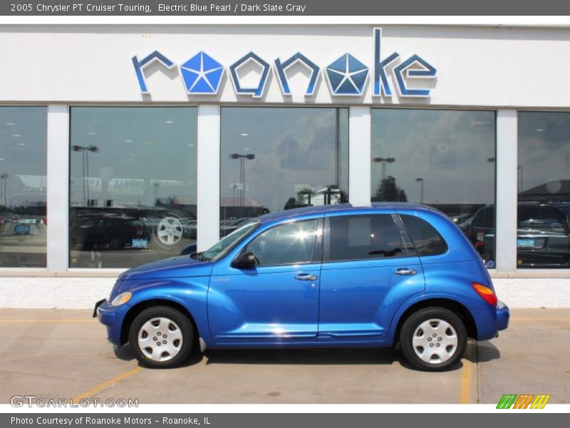 Electric Blue Pearl / Dark Slate Gray 2005 Chrysler PT Cruiser Touring